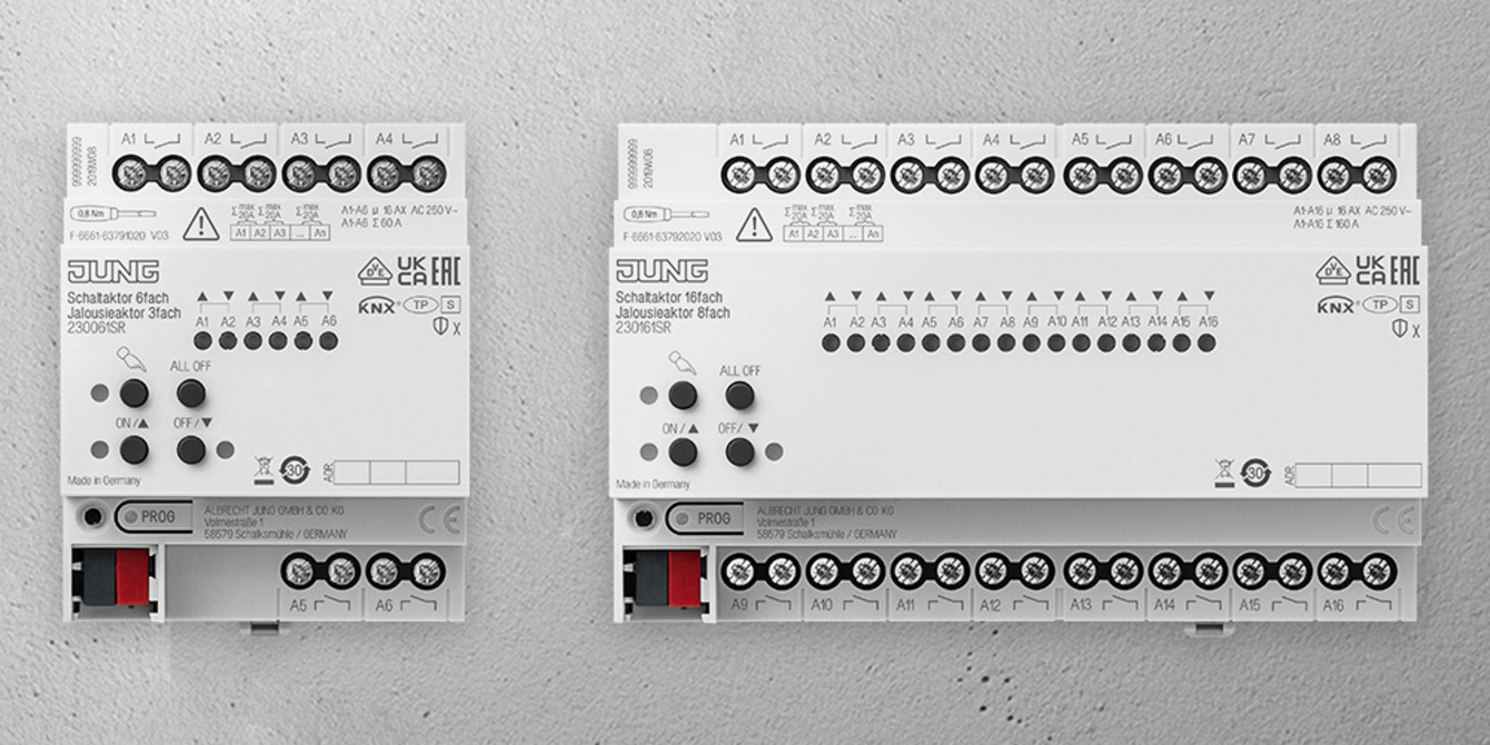 KNX Schalt- und Jalousieaktoren bei rextronic in Mannheim