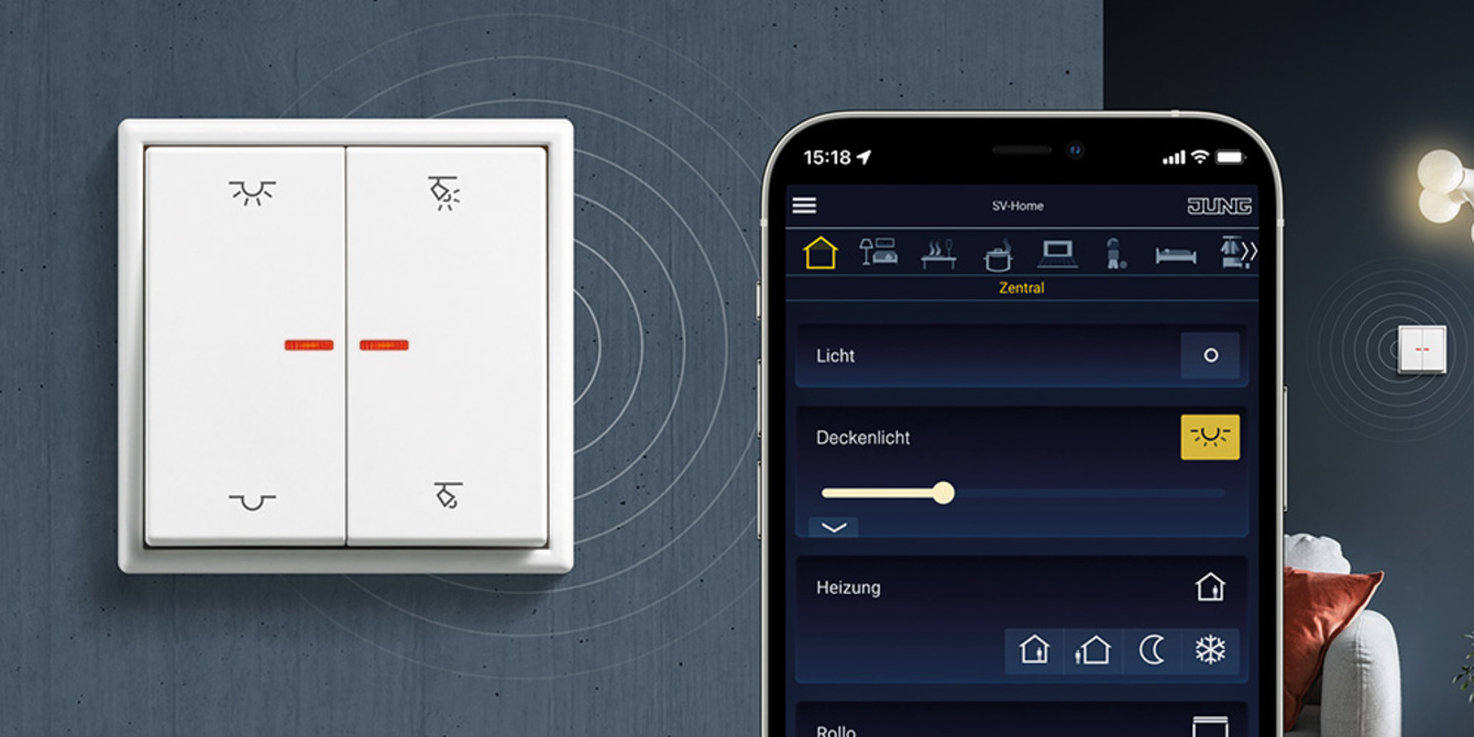 KNX RF Taster bei rextronic in Mannheim